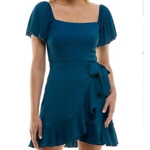 Trixxi Teal Dress